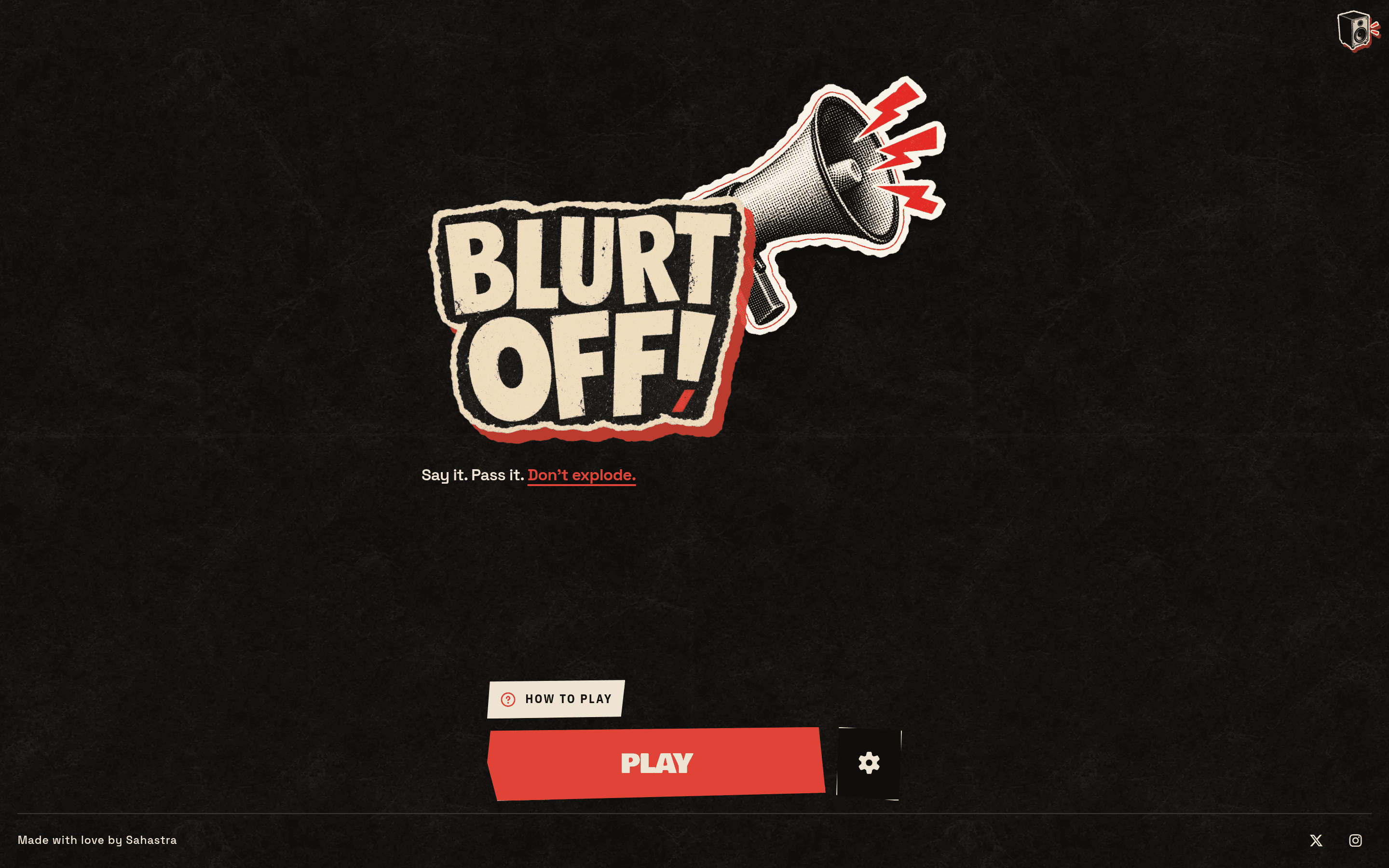 Blurt Off screenshot
