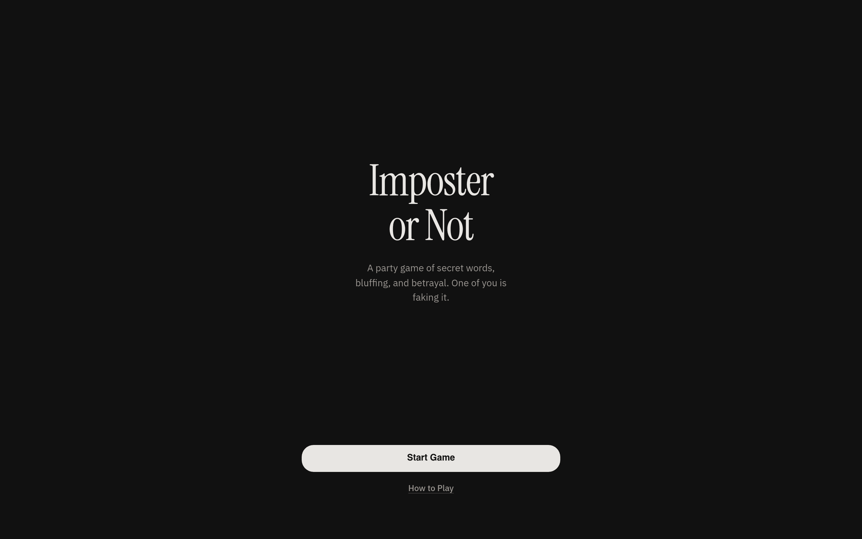 Imposter Or Not screenshot
